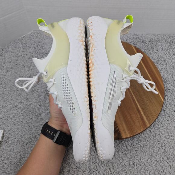 Vivobarefoot Men 44 Motus Strength Bright White Grey Minimalist Training Shoe - Picture 7 of 12